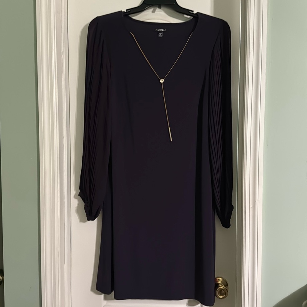 Roz&Ali purple dress